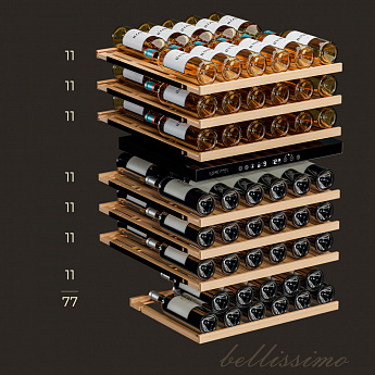 картинка Комбинированный винный шкаф Meyvel MV77PRO-KST2 